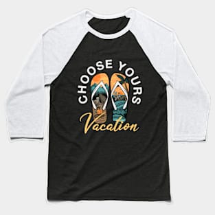 Vacation Vibes Baseball T-Shirt